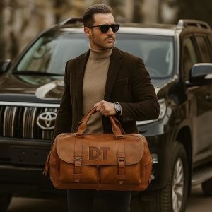 ساک مسافرتی چرمی /  DT